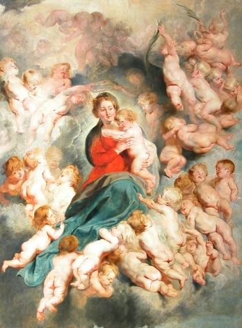 Rubens Vierge aux saints innocents
