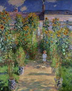 Monet's garden at Vétheuil